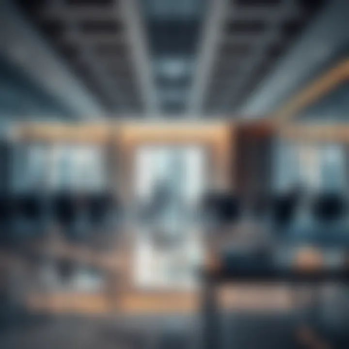 Modern Office Space at Al Karama Business Center Interior shot of a modern office space within Al Karama Business Center highlighting work environment