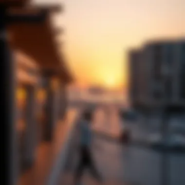 Sunset at Al Muneera Beach A breathtaking view of Al Muneera Beach during sunset