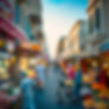 Market Buzz: The Heartbeat of Al Ras Vibrant market scene in Al Ras