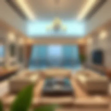 Spacious Living Area in Al Zahia Villa Spacious living area of a villa in Al Zahia