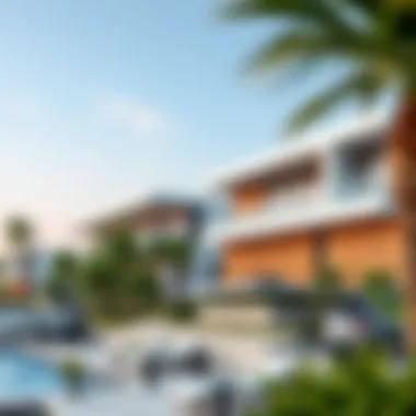 Modern Architecture by the Shore Luxurious beachfront properties showcasing modern architecture