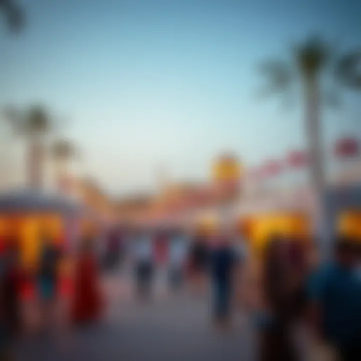 Cultural festivities and activities taking place at Almamzar Beach