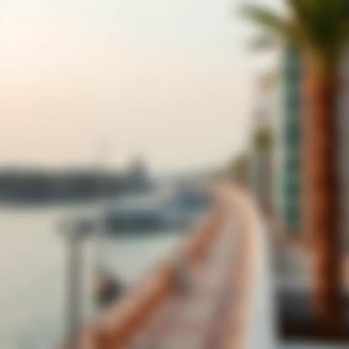 Scenic Waterfronts in Amwaj Scenic views of the beaches and waterfronts in Amwaj.