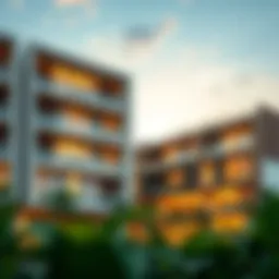 Stunning architectural design of Anantara Residence