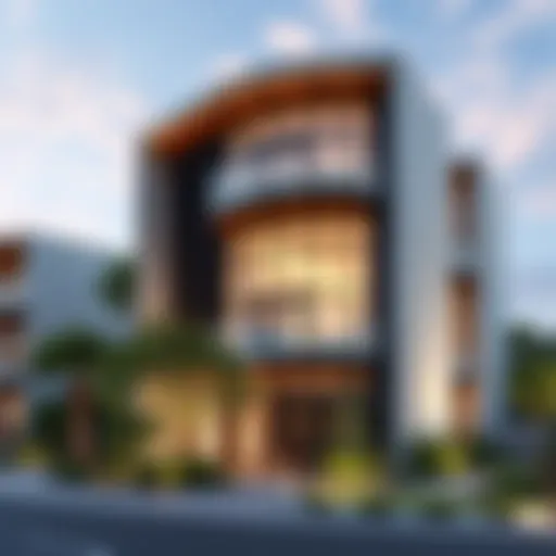 Architectural Design of Arabella Mudon Exterior view of Arabella Mudon showcasing architectural design