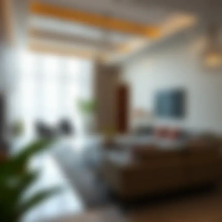 Spacious Living Areas in Arabella Mudon Interior layout highlighting spacious living areas