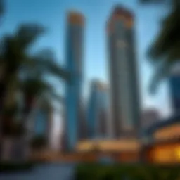 Stunning architectural design of X2 Tower JLT