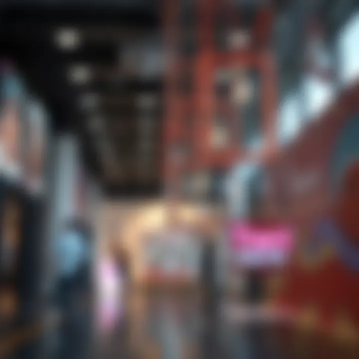 Cultural Art Installation at Tamani Arts Building Close-up of an art installation that reflects cultural themes