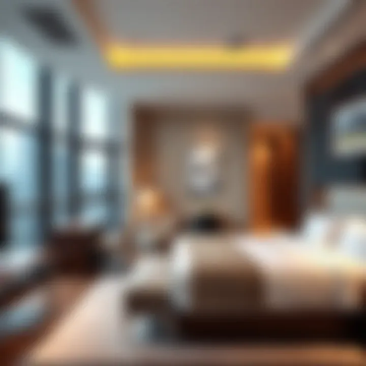 Contemporary Guest Room with Comfort and Style Contemporary guest room showcasing comfort and style