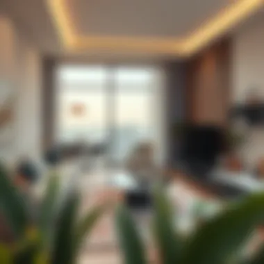 Modern Living Spaces in Azizi Montrell Stylish interior design of an apartment in Azizi Montrell, reflecting modern living