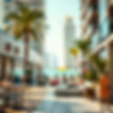 Vibrant Lifestyle in JBR Vibrant lifestyle at Jumeirah Beach