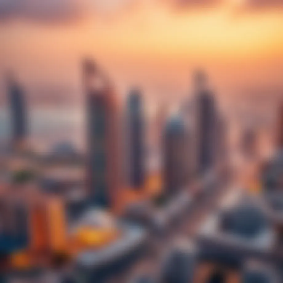 Panoramic view of Nakheel's iconic developments in Dubai