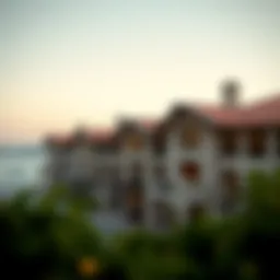 Scenic view of Chalet Mamzar showcasing its architectural beauty