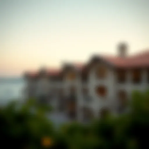 Scenic view of Chalet Mamzar showcasing its architectural beauty