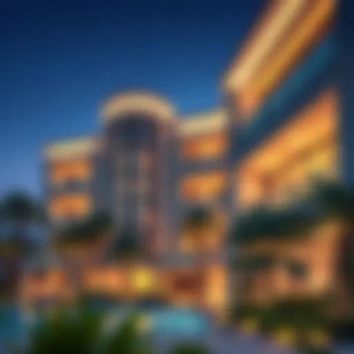 Architectural Elegance of Churchill Residence Stunning view of Churchill Residence showcasing its architectural elegance