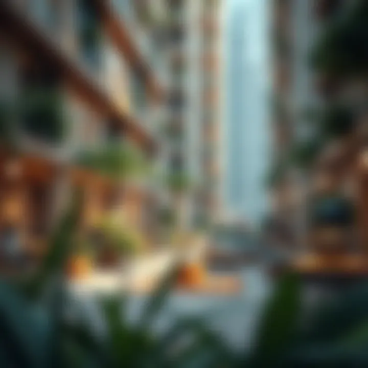 Engaging Community Space in Co-Living Vibrant community area fostering social connections