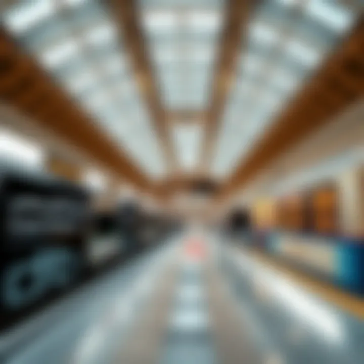 Spacious Interior of Creek Metro Station Interior of Creek Metro Station highlighting its spacious layout