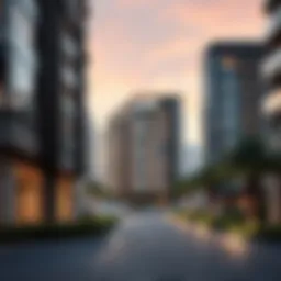 Modern architectural design of Danube Properties in Dubai