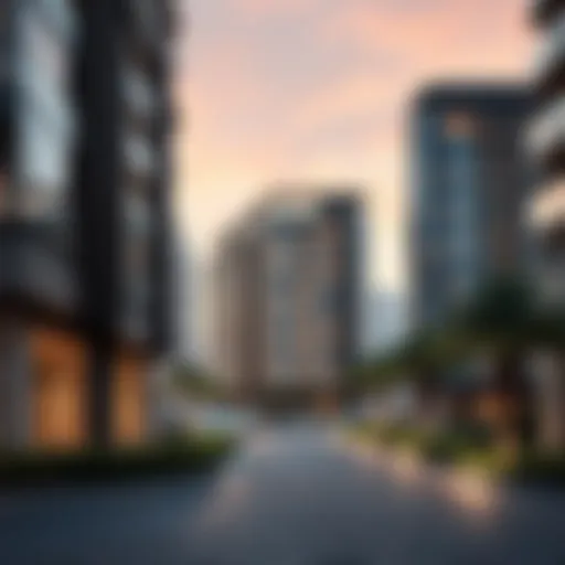 Contemporary Design of Danube Properties Modern architectural design of Danube Properties in Dubai