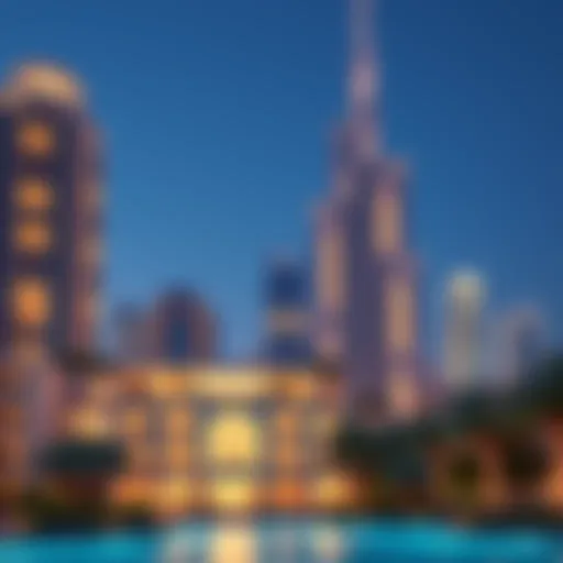 Elegant Dubai skyline showcasing luxury real estate