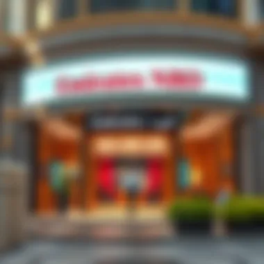 Emirates NBD branch with welcoming ambiance