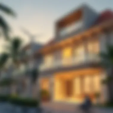 Infographic detailing home loan features for expats