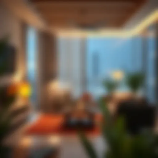 Cozy Family Room Setup in Karama A cozy family room setup in Karama showcasing comfort and style