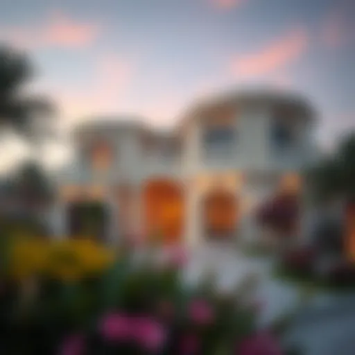 Architectural Elegance of Garden View Villas Stunning garden view villa showcasing architectural elegance