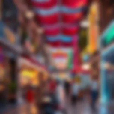 Cultural Vibrance in Gate Village 1 Vibrant cultural space within Gate Village 1