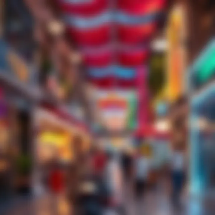 Cultural Vibrance in Gate Village 1 Vibrant cultural space within Gate Village 1