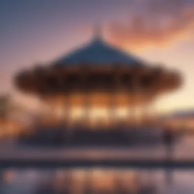 Cultural Pavilion at Global Village A vibrant cultural pavilion showcasing international art