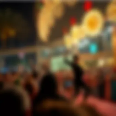 Entertainment Performance at Global Village Thrilling entertainment performance captivating the audience