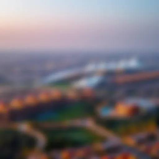 Stunning Landscape of Golf Grand Emaar Panoramic view of Golf Grand Emaar community