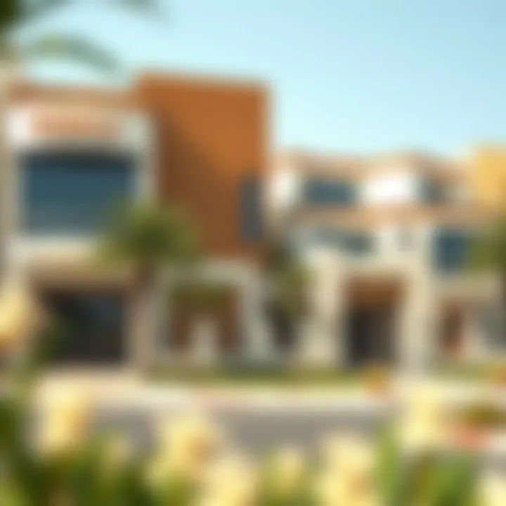 Diverse properties available in Grassland Barsha, reflecting various architectural styles