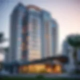 Stunning exterior view of Helvetia Residences showcasing modern architecture