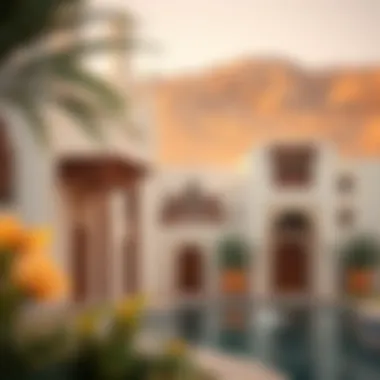 The traditional architecture of Al Ain Oasis