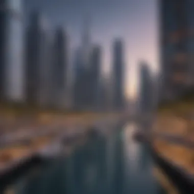 Dubai Marina: A Hub of Activity Vibrant atmosphere at the Dubai Marina with yachts