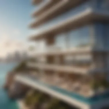 Luxury apartments in Jumeirah Beach Residence with stunning sea views, epitomizing upscale living.