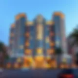 Stunning architectural facade of Jumeirah Falcon showcasing modern design elements