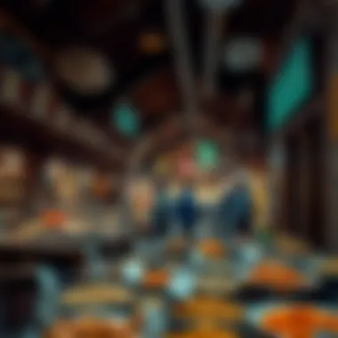 Gourmet Delicacies at Karama Souk A tantalizing array of local delicacies and gourmet offerings