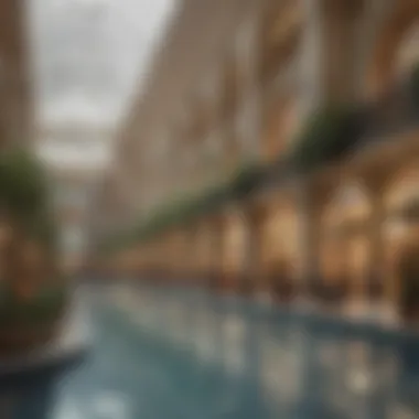 Architectural Marvel of Dubai Hills Mall Stunning architectural design of Dubai Hills Mall