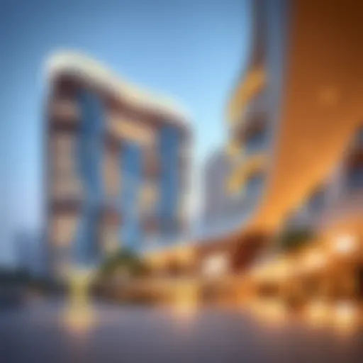 Stunning view of La Vie at JBR showcasing its unique architecture