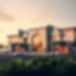 Stunning view of Lifco Mirdif's architectural design