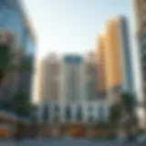 A stunning view of Marsa Plaza's unique architectural design