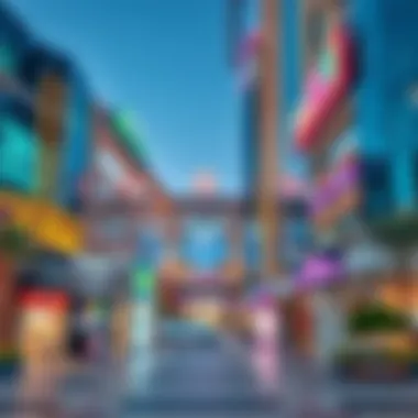 Vibrant commercial spaces in Marsa Plaza