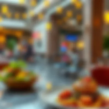 Exquisite Presentation of Local Cuisine A beautifully presented dish showcasing local flavors