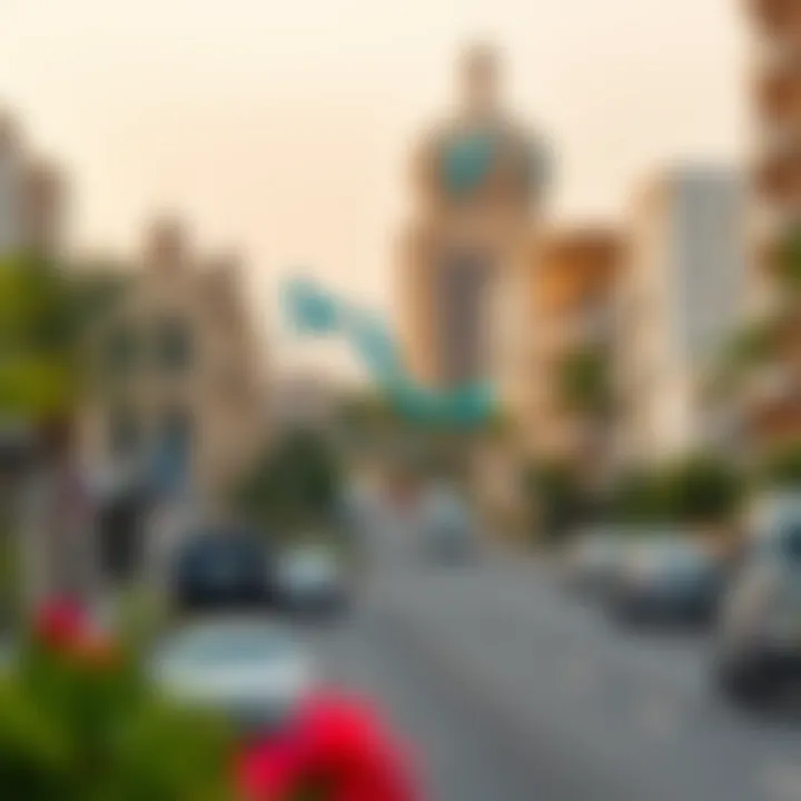 Vibrant Neighborhoods Near Muroor Road Vibrant neighborhoods adjacent to Muroor Road