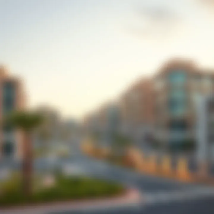 Key Development Projects in Nad Al Hamar An illustration of key development projects in Nad Al Hamar.