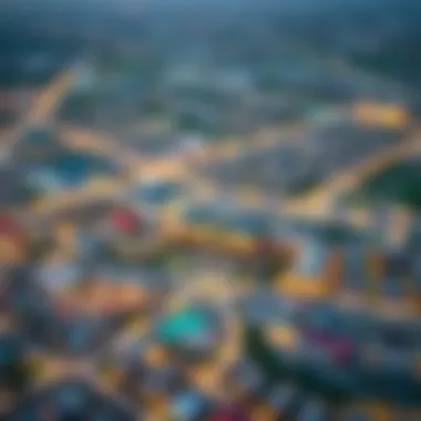 Location Map of Nad Al Hamar A map highlighting the strategic location of Nad Al Hamar within Dubai.