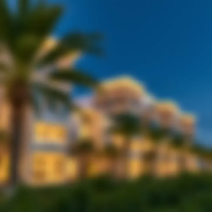 Architectural Rendering of Luxury Residences Architectural rendering of luxury residences within Nakheel Jebel Ali Palm